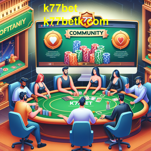 Conecte-se com outros jogadores no k77bet e divirta-se